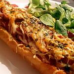 recette tartine au chorizo