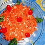 recette Carottes rapées au gingembre