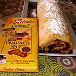 recette gâteau roulé à la pralinoise