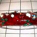 recette Bûche fruits rouges et chocolat blanc