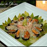 recette Fruits de mer à la fondue de poireaux et pavot