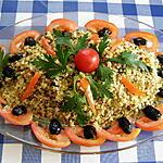 recette Quinoa  gourmand en salade.