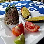 recette TARTARE DE THON