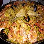 calamar au four : recette paella
