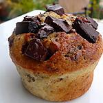 café : recette Muffins chocolat vanille