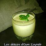 recette Velouté de mâches et st morêt