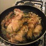 recette poulet fumee frit.