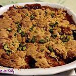 recette Crumble pomme banane