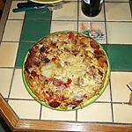 recette tortilla poivron chorizo lardon