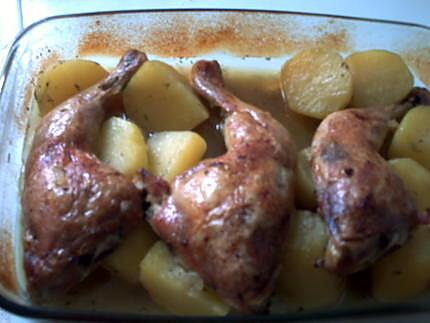 recette Cuisse de poulet... recette ma belle Truffe...