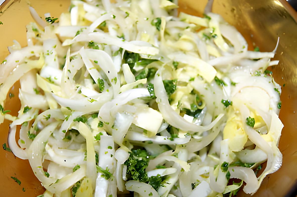 recette Salade d'endives