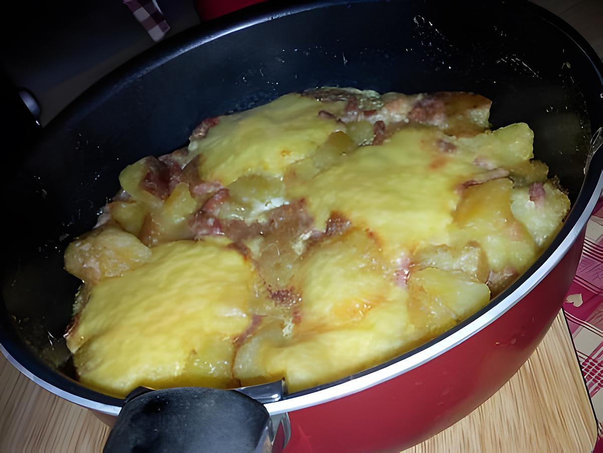 recette Tartiflette à l'emmental