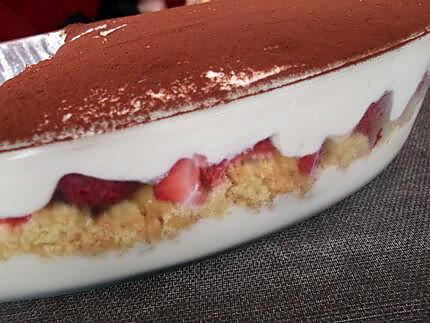 recette tiramisu fraises chocolat blanc