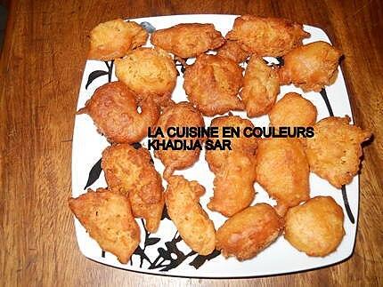 recette Beignets contenant de la vitamine A ou Beignets de carottes