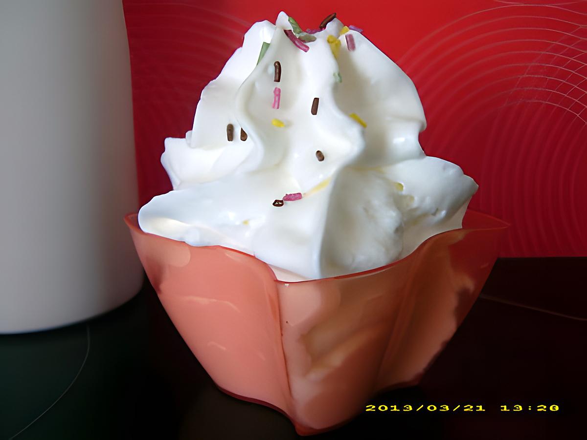 recette ma chantilly au siphon