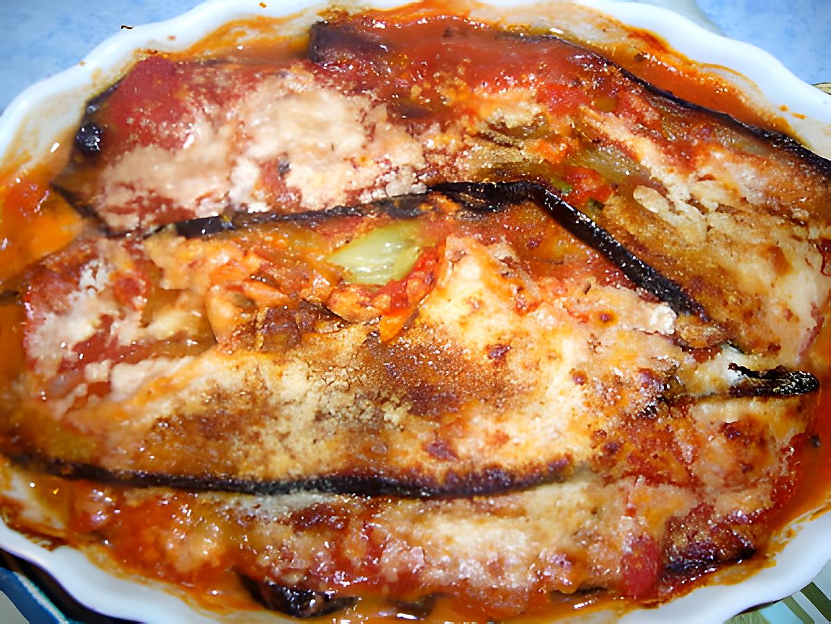 recette Aubergines à la parmesane