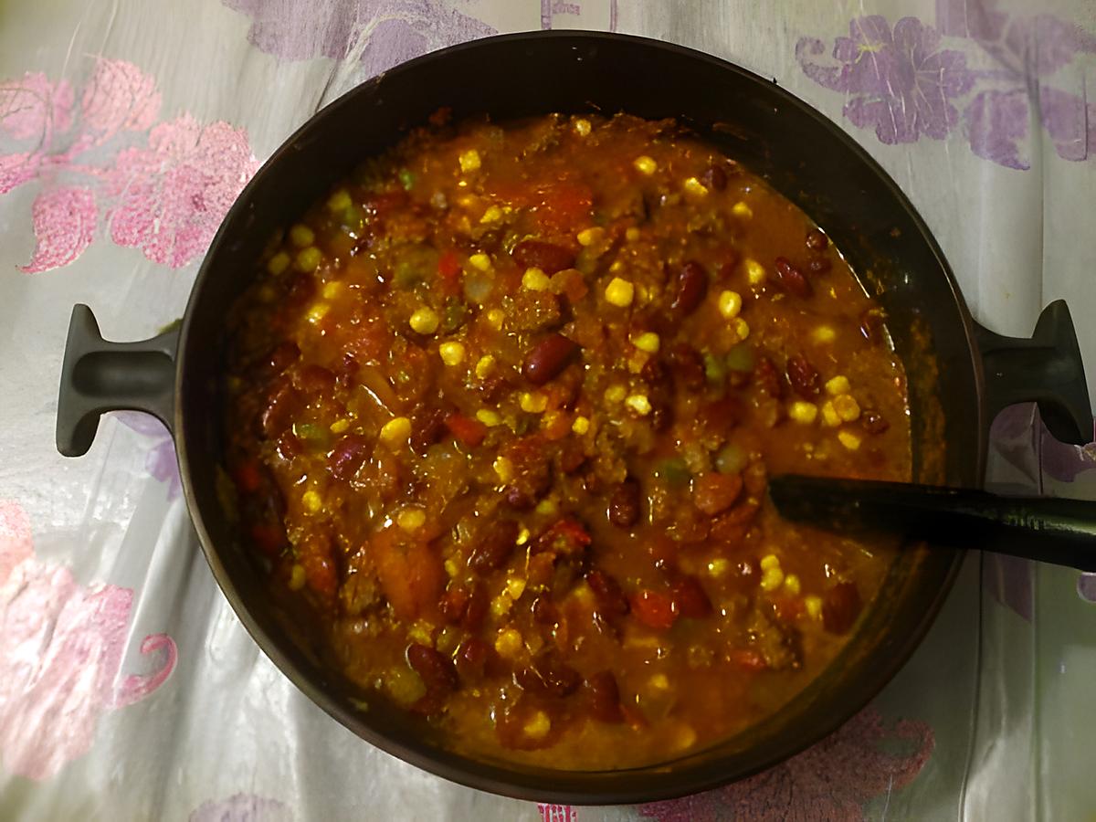 recette Chili con carne