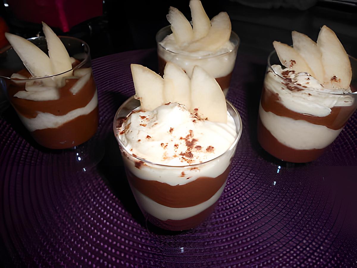 recette Mousse choco poire