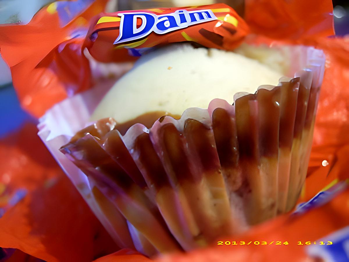 recette petits muffins aux daims