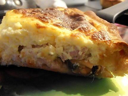 recette tarte fromagère aux moules