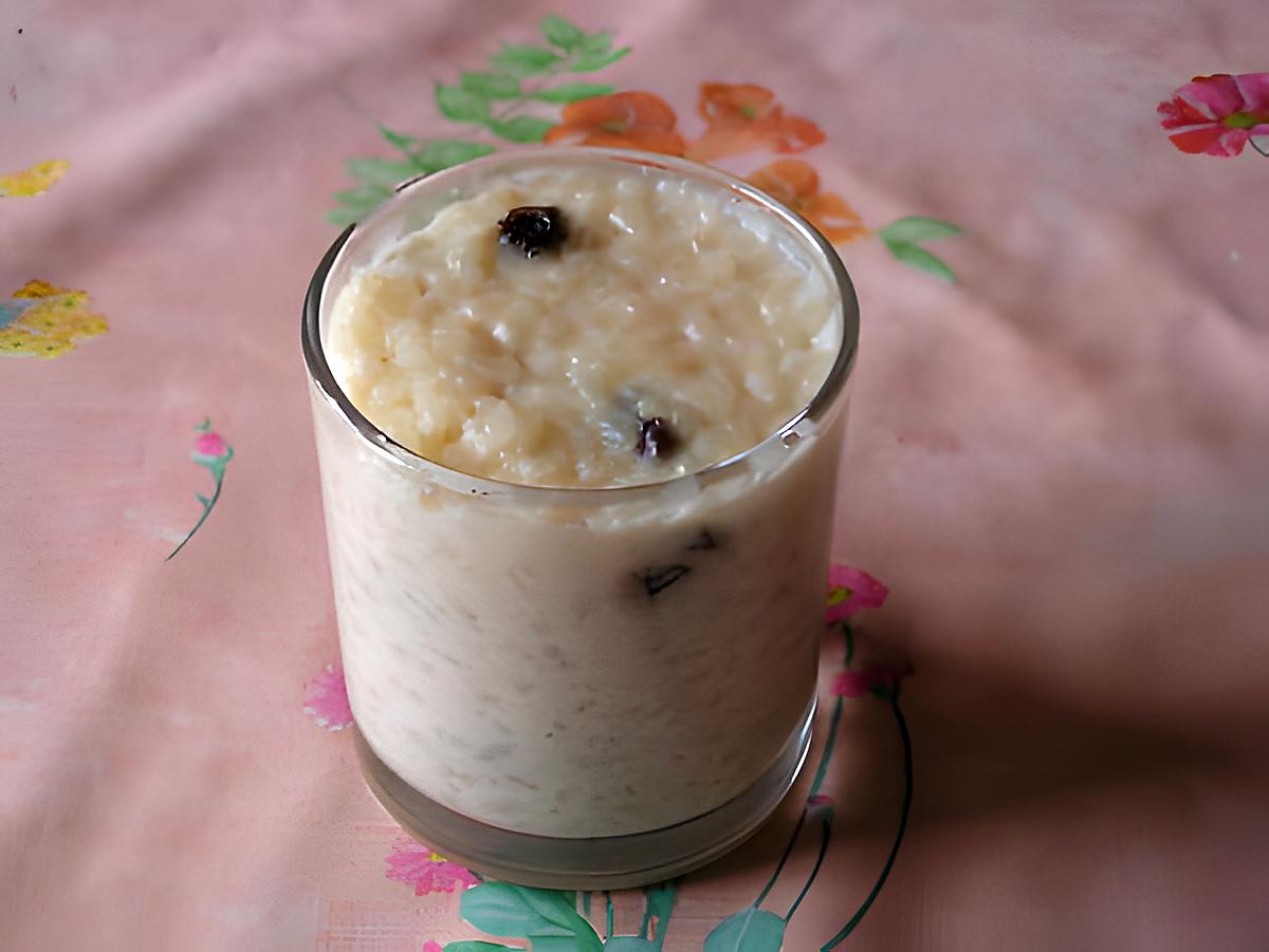 recette Riz au lait de coco