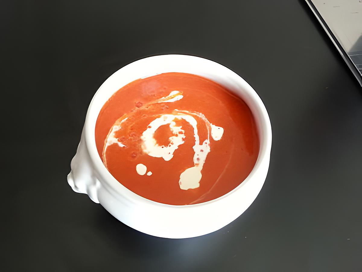 recette Velouté de poivron rouge