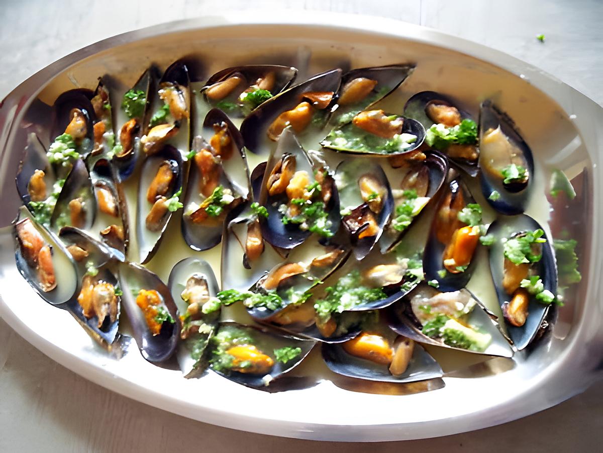 recette MOULES (à ma façon )