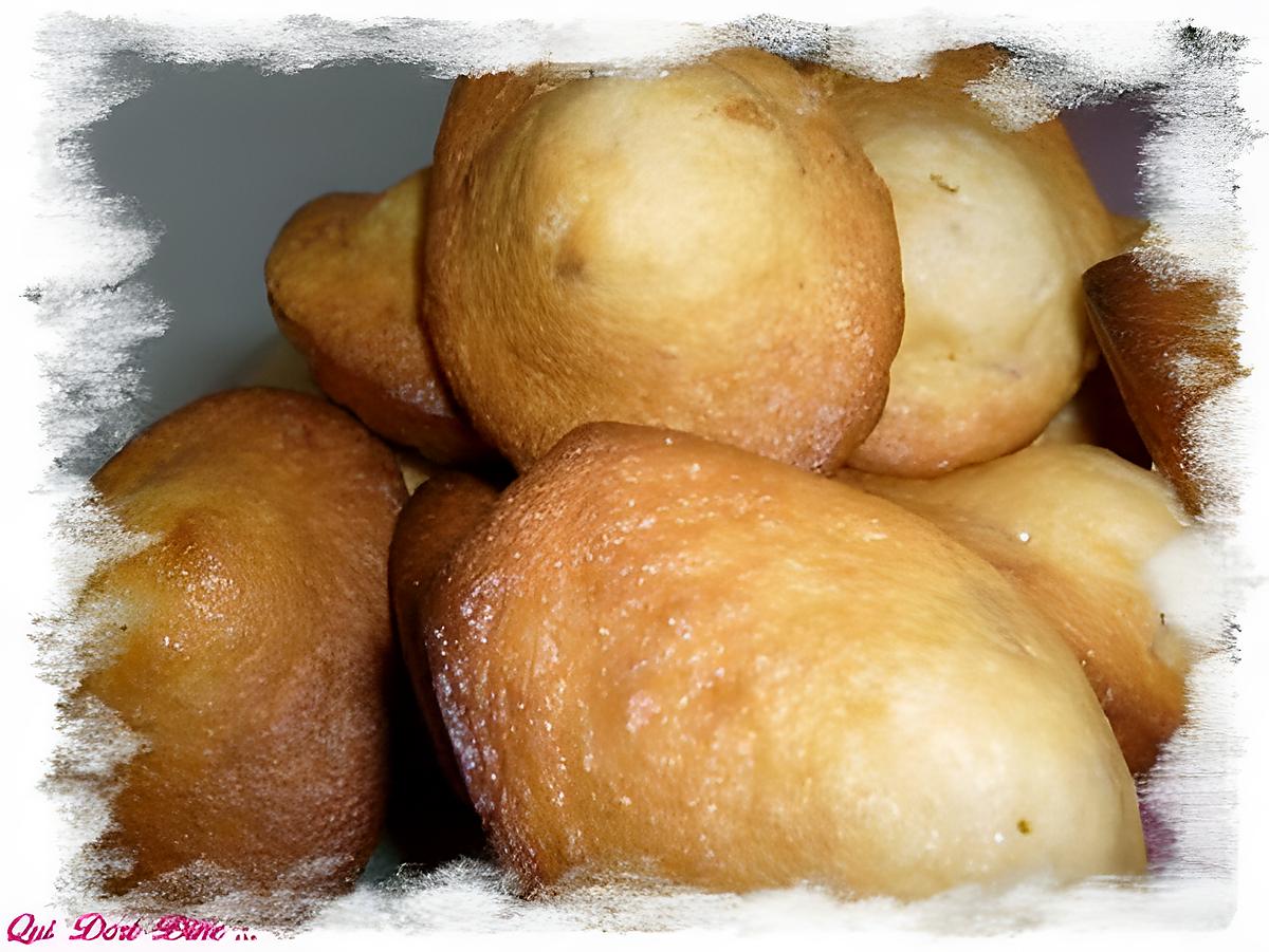 recette Madeleines noisettes/amandes