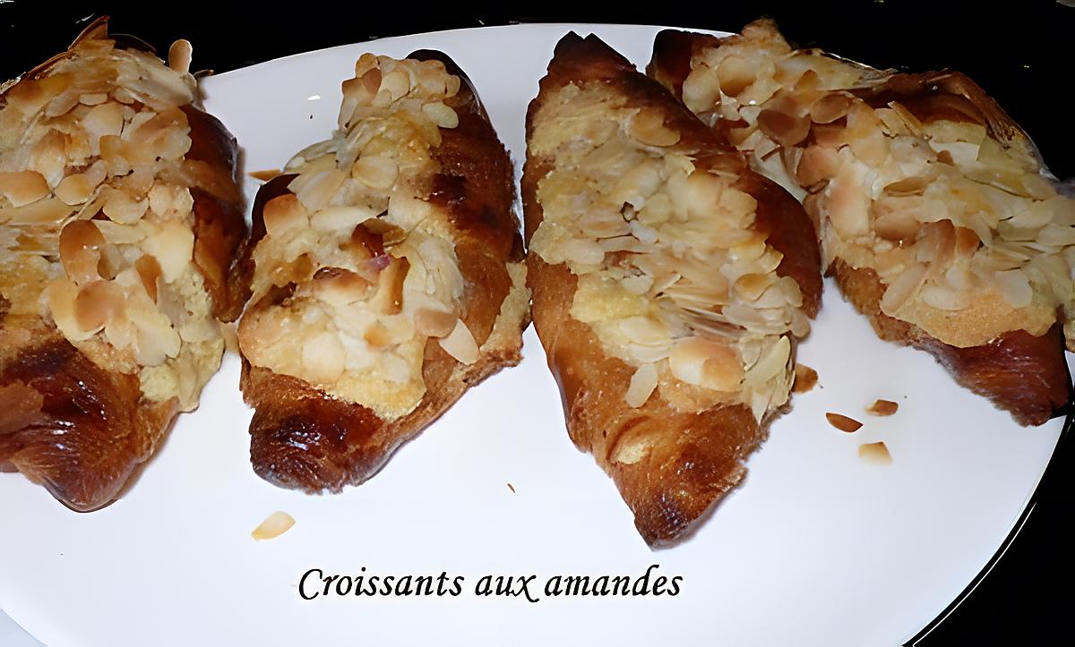 recette Croissants aux amandes
