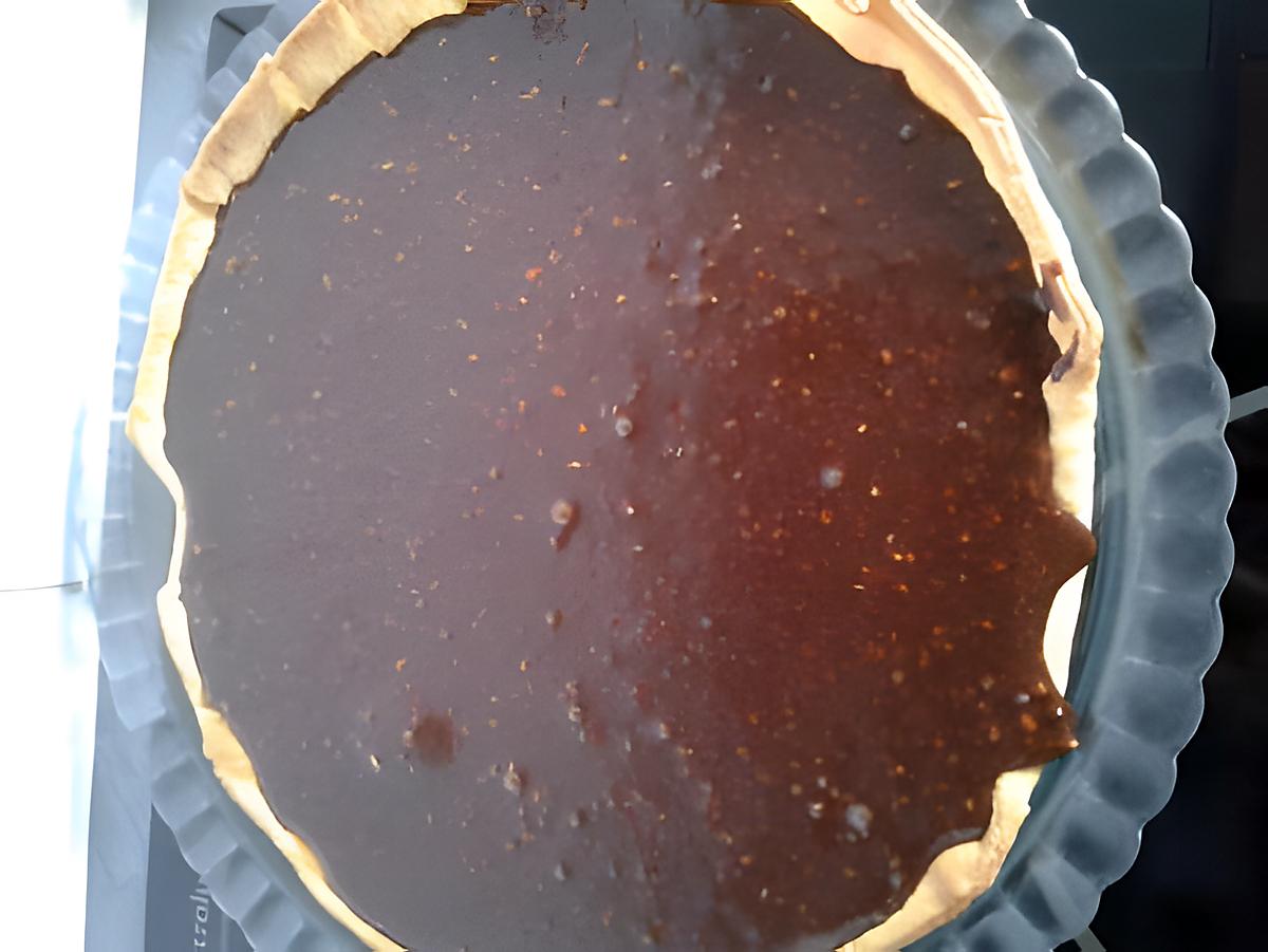 recette Tarte Choco-Praliné