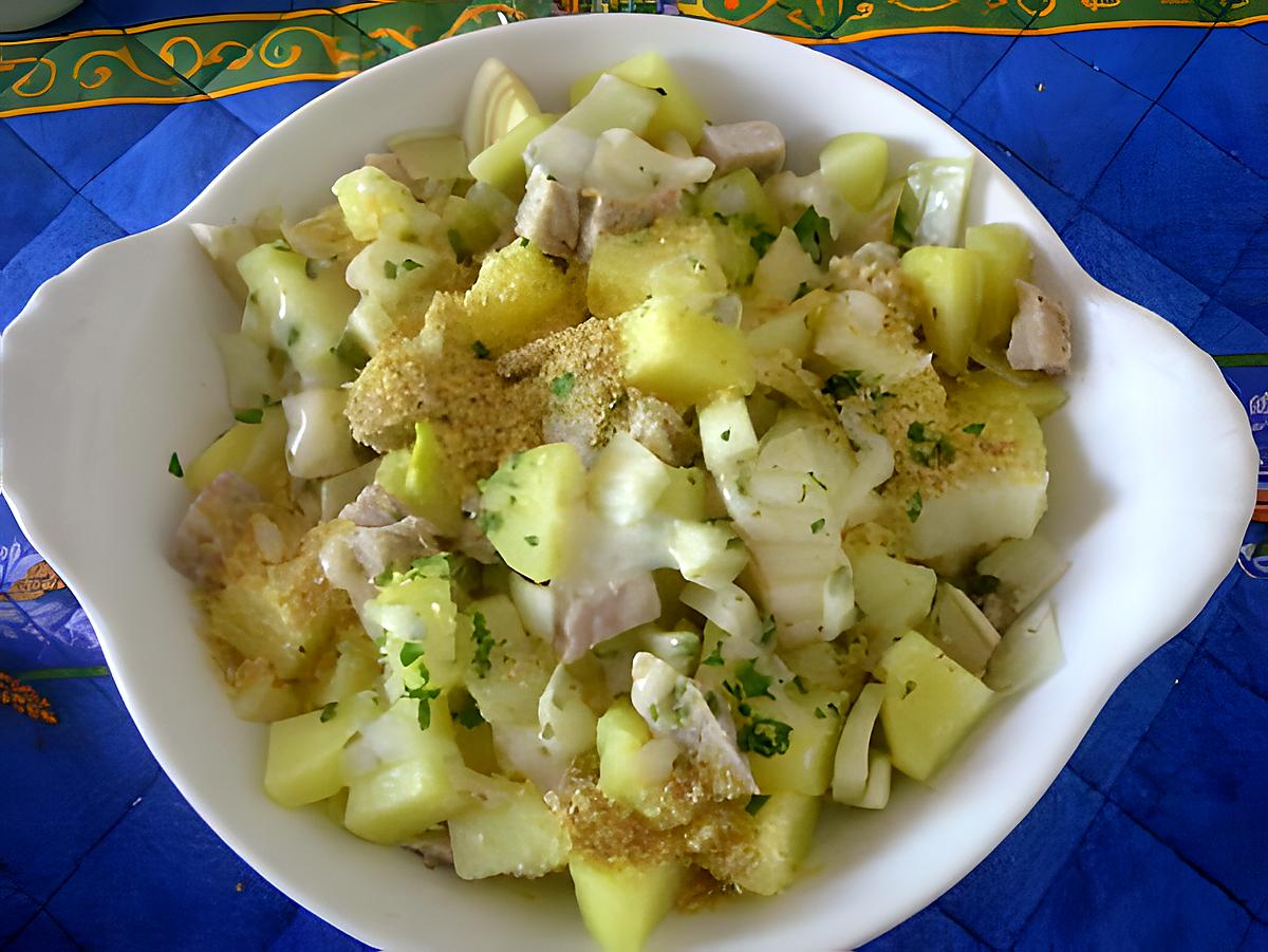 recette Pommes de terre cuisson rapide au boeuf et au fenouil