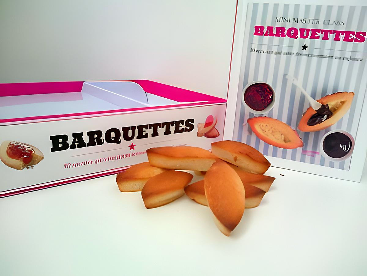 recette genoise-barquette aux amandes sans gluten