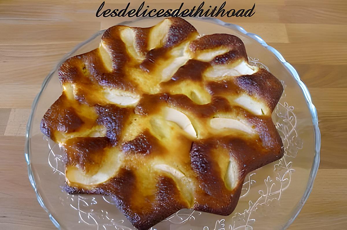 recette gâteau au fromage blanc et aux pommes