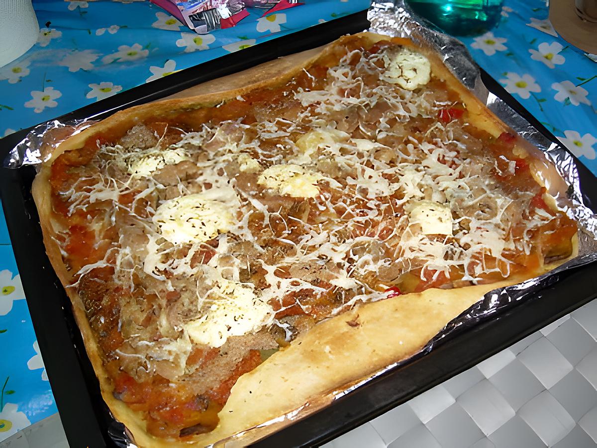 recette Pizza au thon