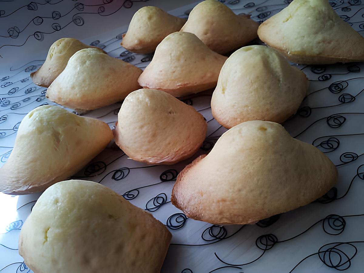 recette Mes choupettes de madeleines