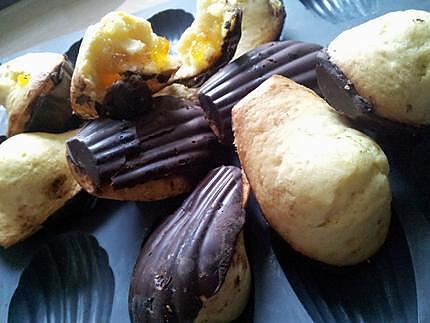 recette Madeleines aux coeurs surprise façon pim's