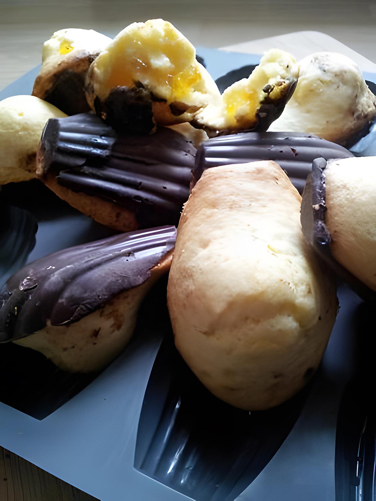 recette Madeleines aux coeurs surprise façon pim's