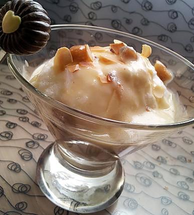 recette Ile flottante au nougat