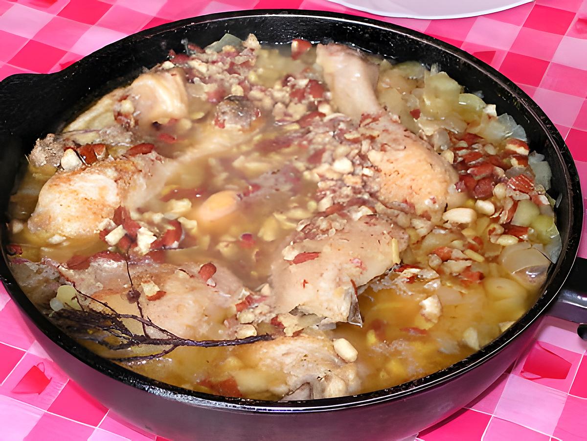 recette Poulet aux amandes croquantes