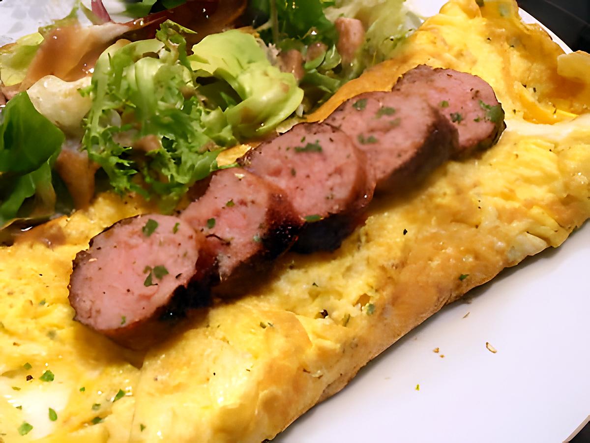 recette omelette toulousaine