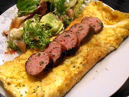 recette omelette toulousaine