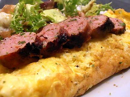 recette omelette toulousaine