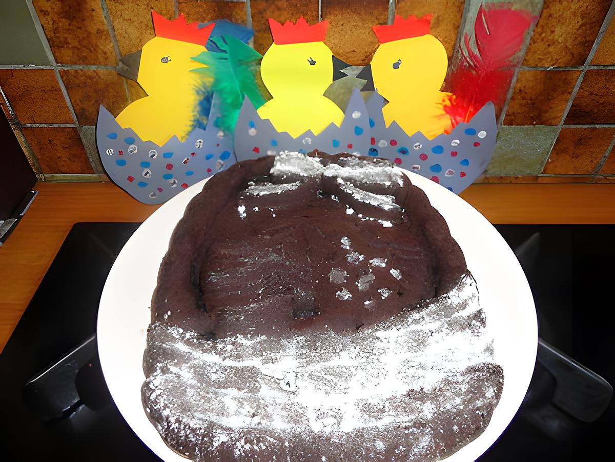 recette moelleux fondant choco-amandes