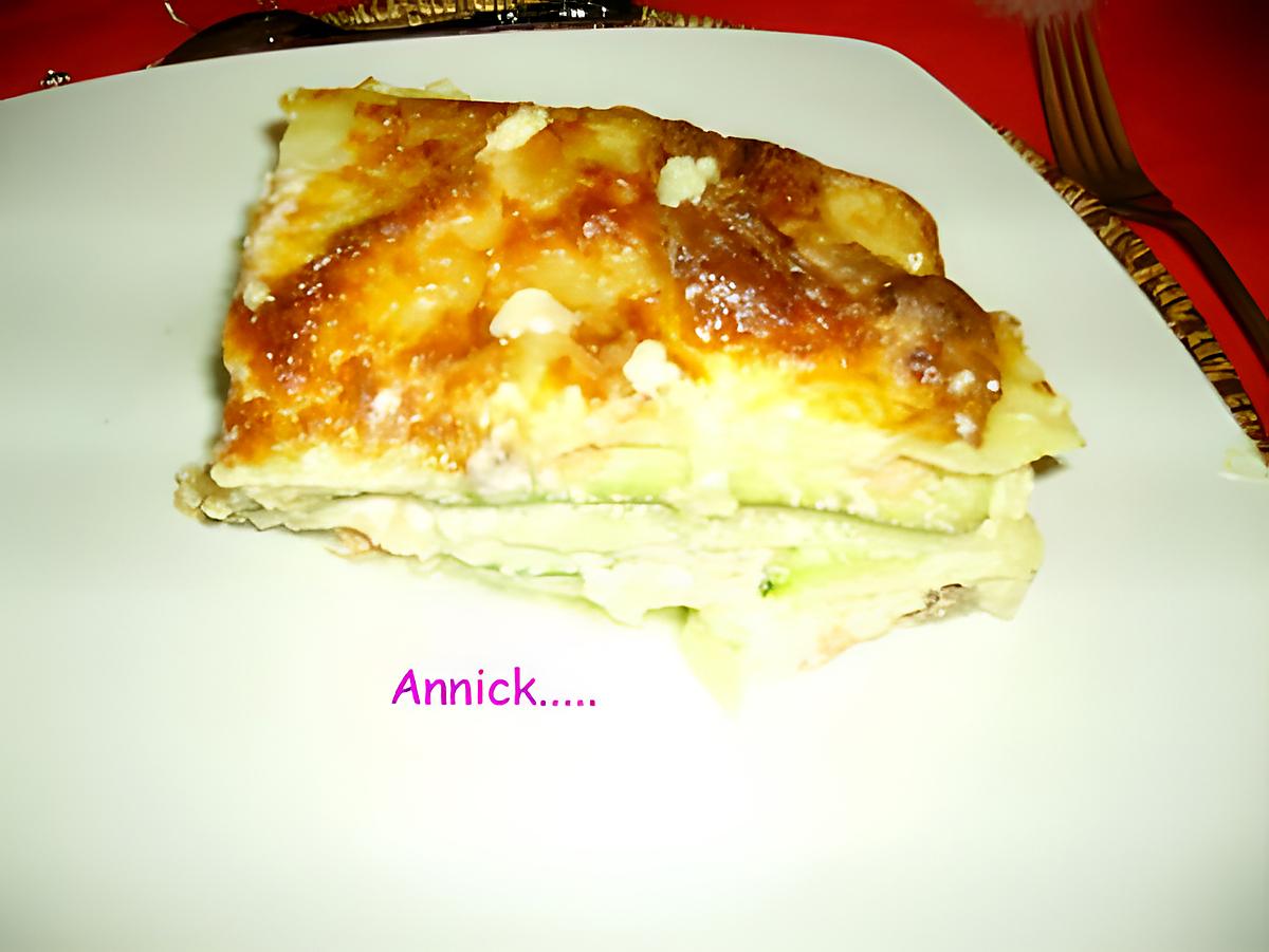 recette lasagnes aux deux saumons