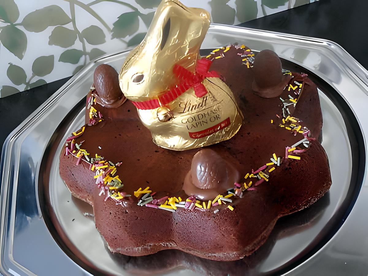 recette gâteau de pâques au kinder