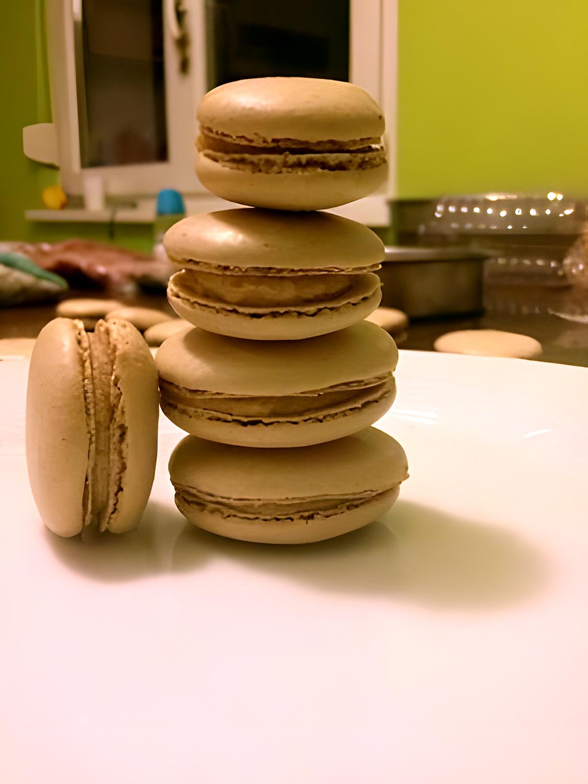 recette Macaron au caramel beurre salé