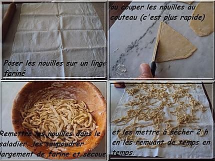recette Pâtes fraîches
