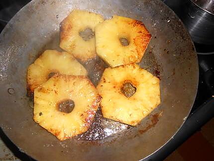 recette Jambon grillé a l ananas