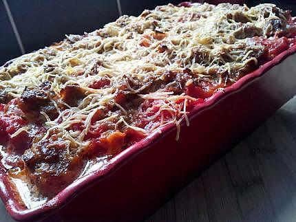 recette Chou farci façon lasagnes