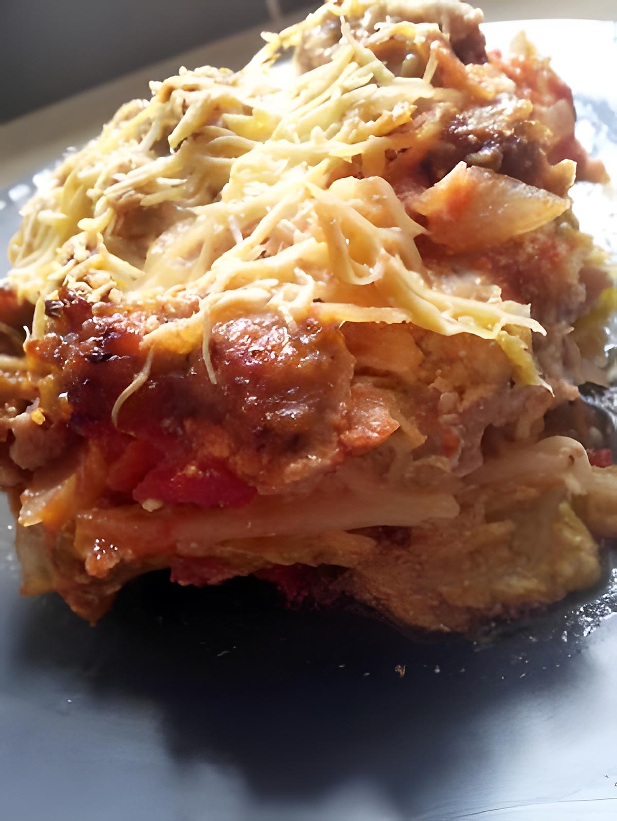 recette Chou farci façon lasagnes